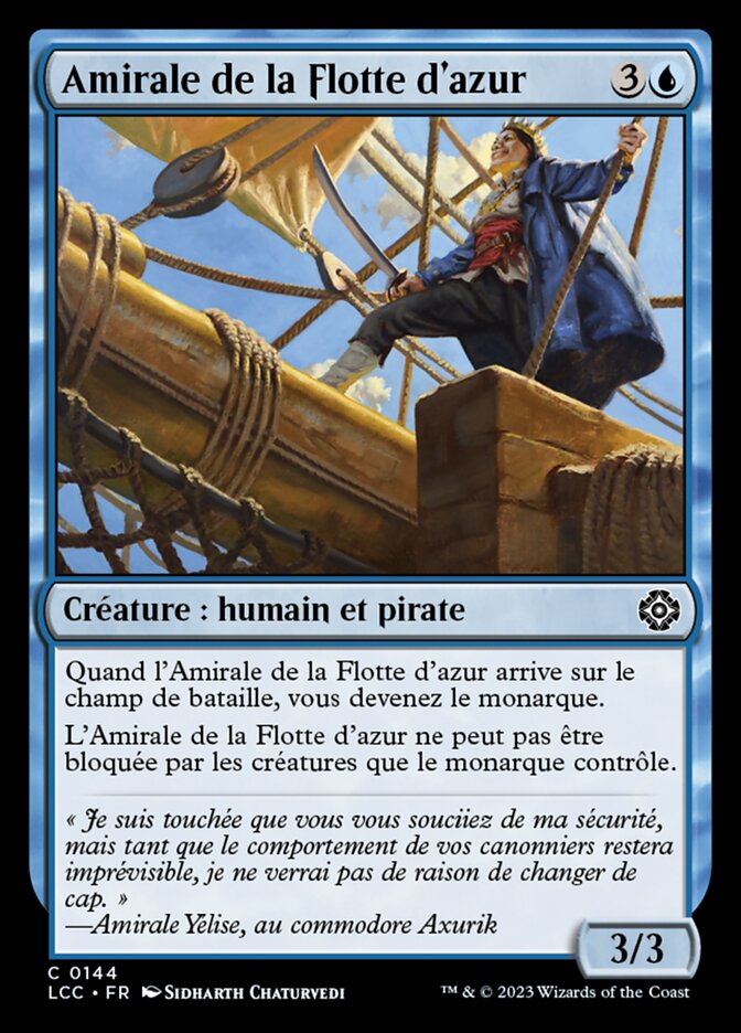 Amirale de la Flotte d'azur