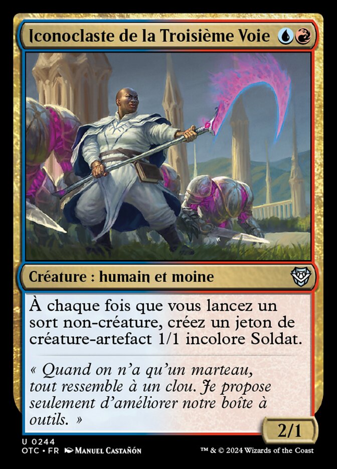 Iconoclaste de la Troisième Voie