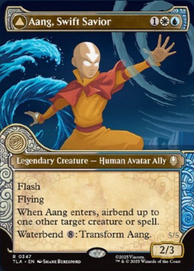 Aang, Swift Savior // Aang and La, Ocean's Fury