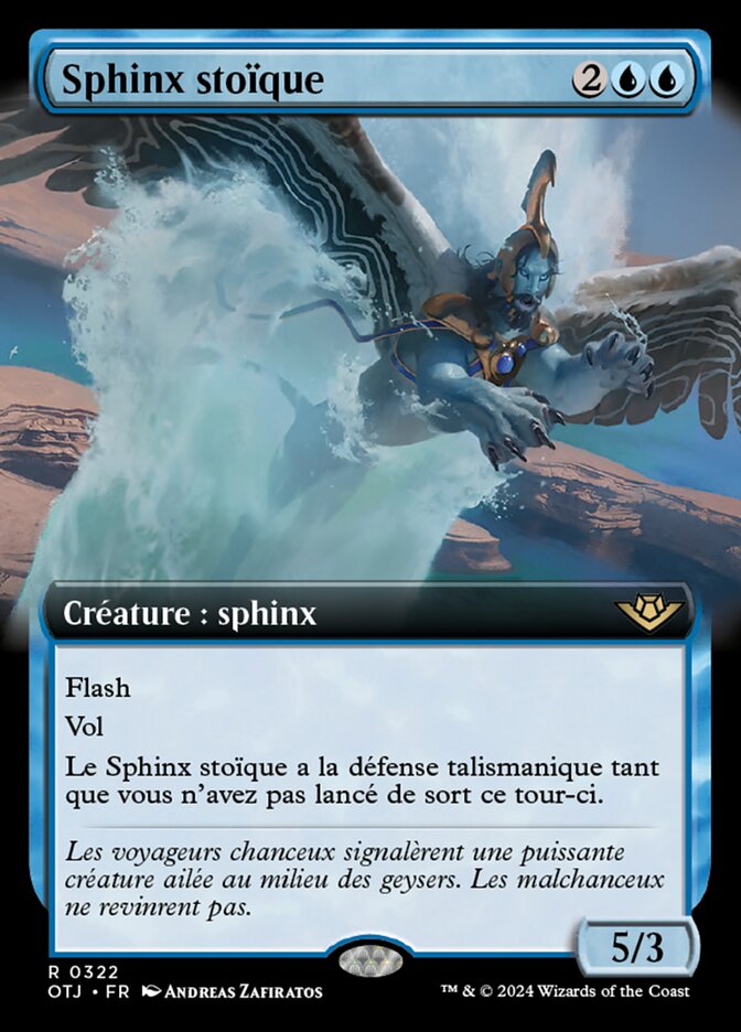 Sphinx stoïque