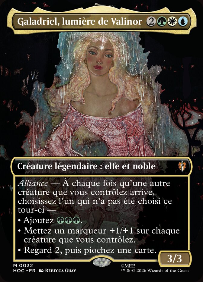 Galadriel, lumière de Valinor