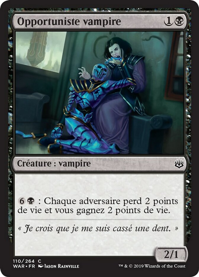 Opportuniste vampire