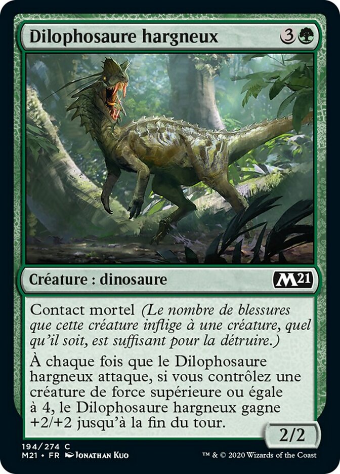 Dilophosaure hargneux