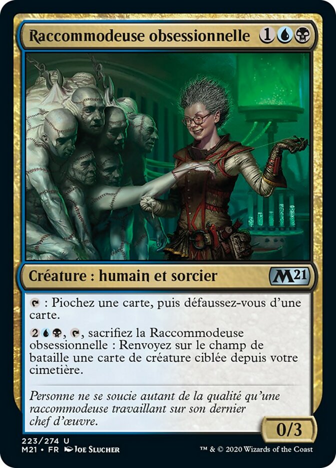 Raccommodeuse obsessionnelle