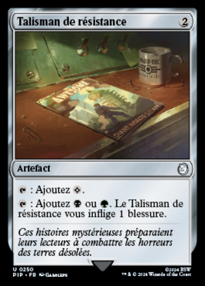 Talisman de résistance
