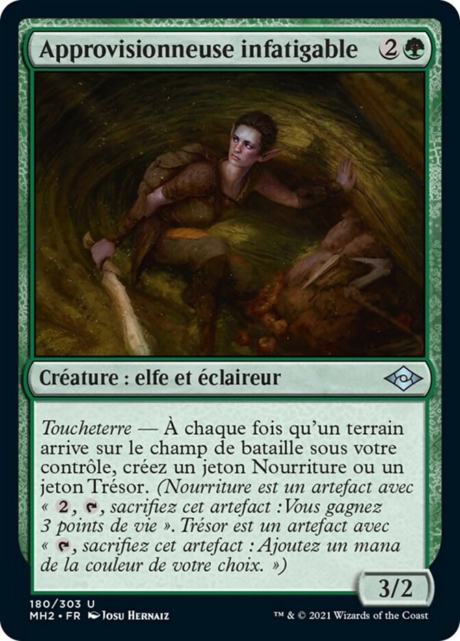 Approvisionneuse infatigable