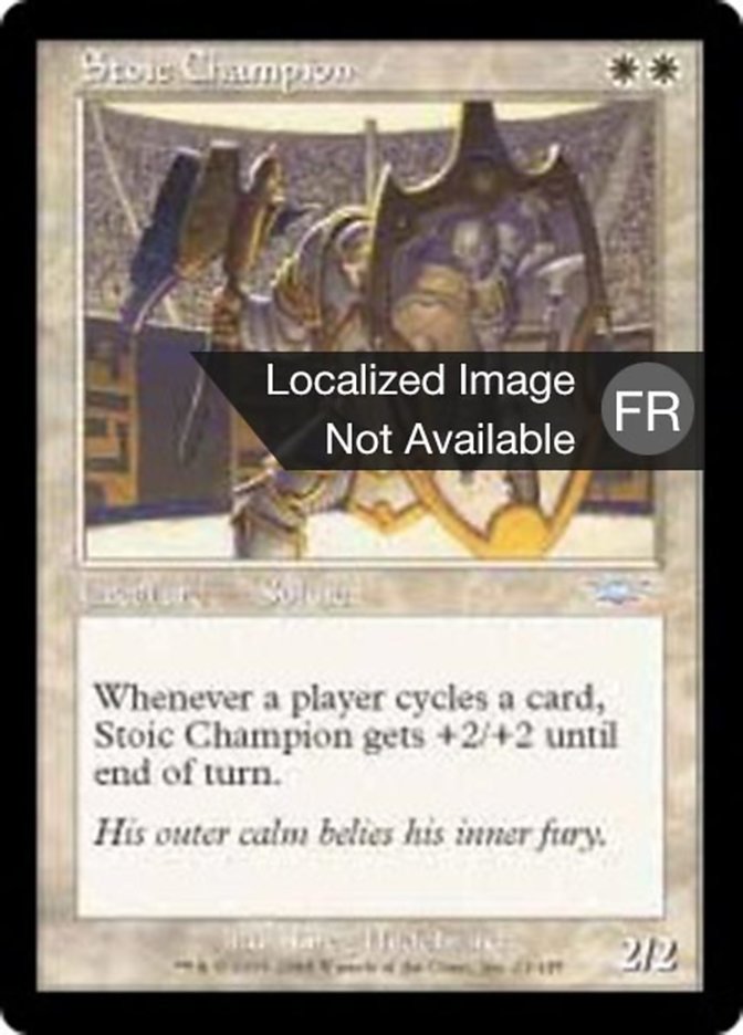 Champion stoïque