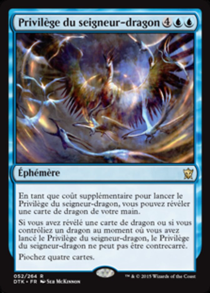 Privilège du seigneur-dragon