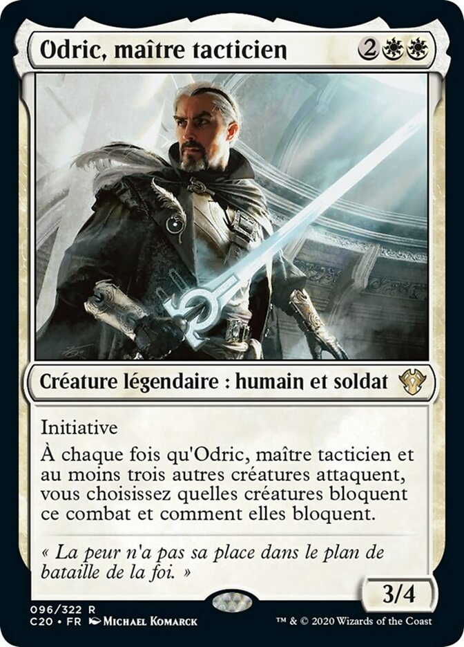 Odric, maître tacticien