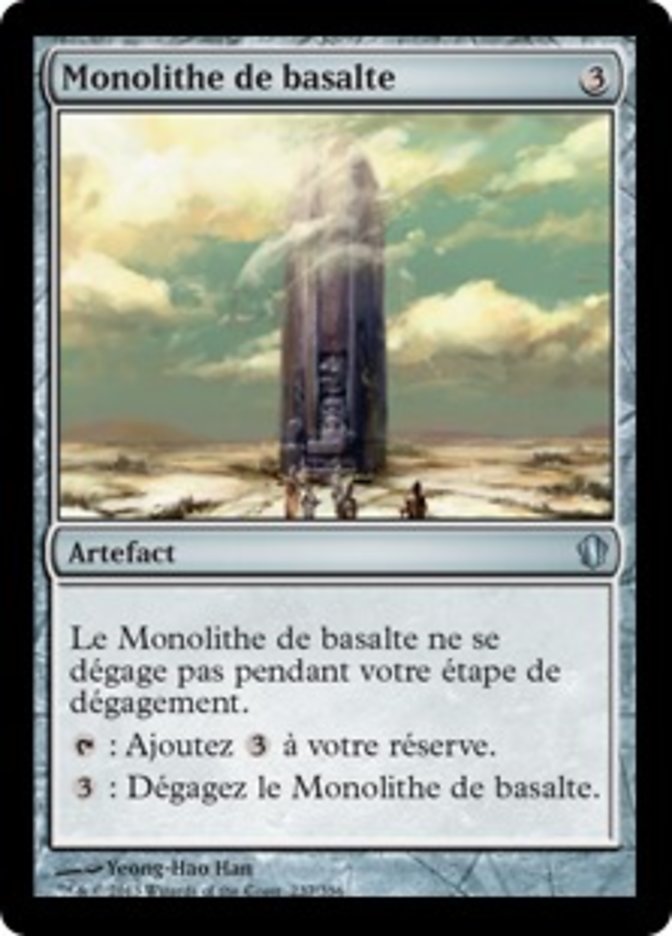 Monolithe de basalte