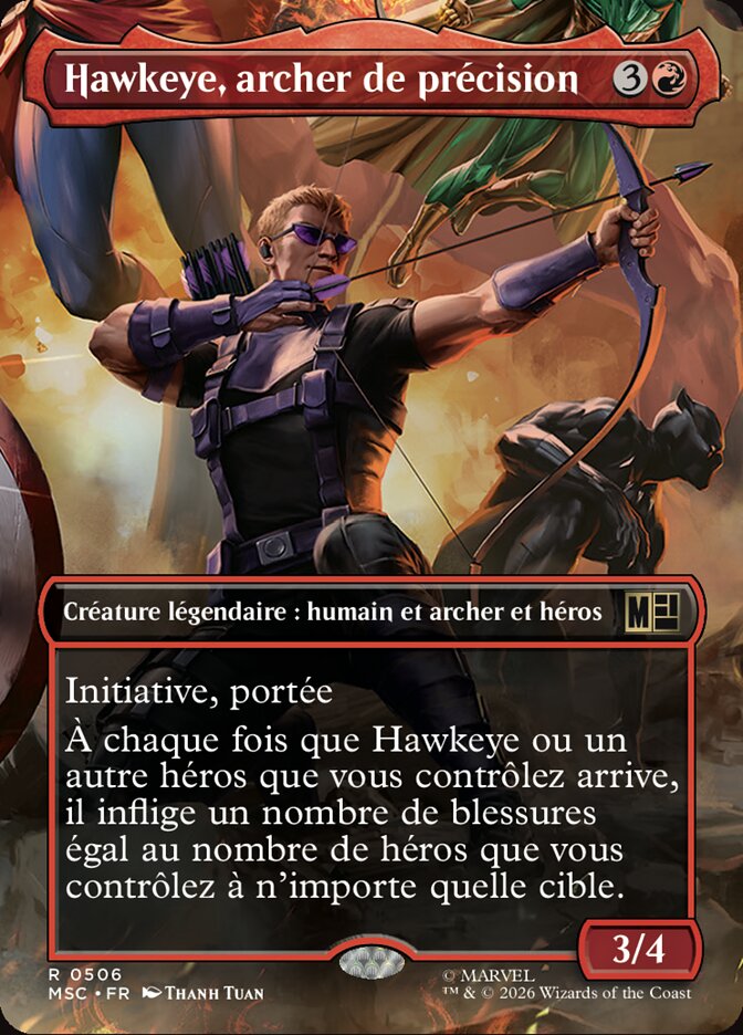 Hawkeye, archer de précision