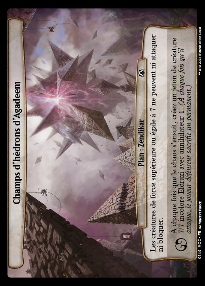 Champs d'hèdrons d'Agadeem