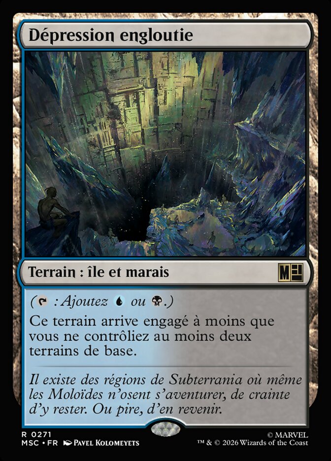 Dépression engloutie