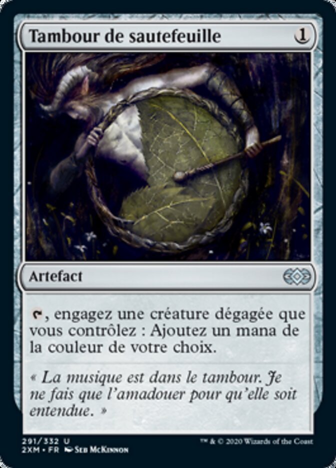 Tambour de sautefeuille