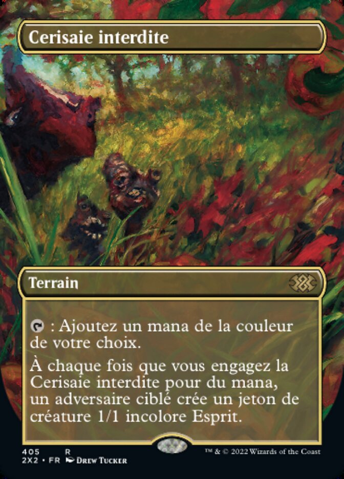 Cerisaie interdite