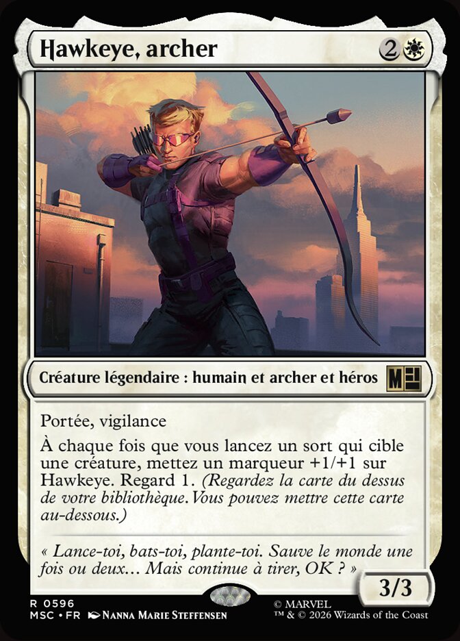 Hawkeye, archer