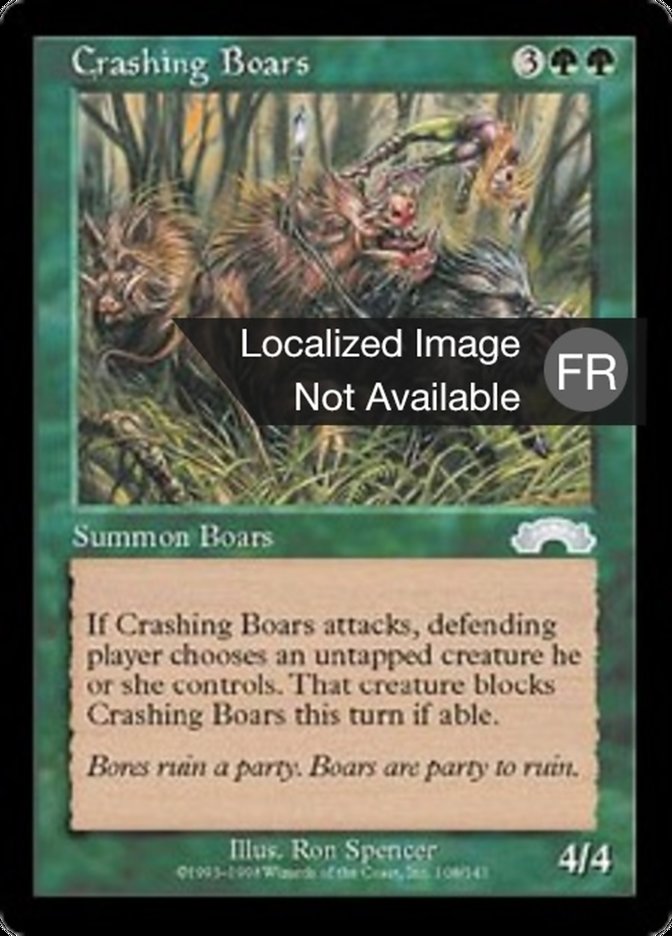 Déferlante de sangliers