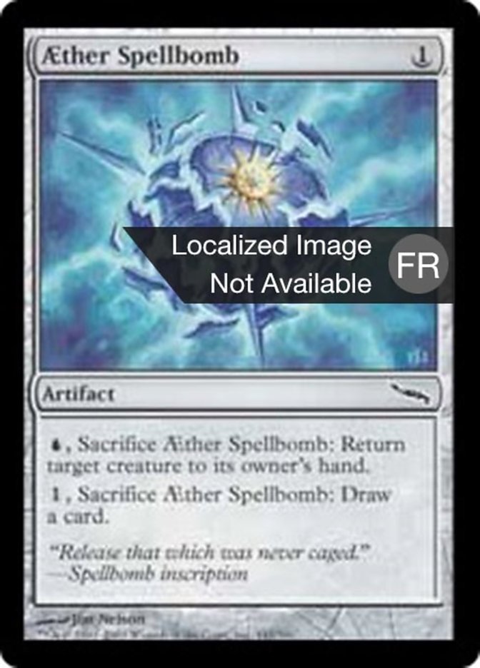 Bombe à sortilèges d'Aether