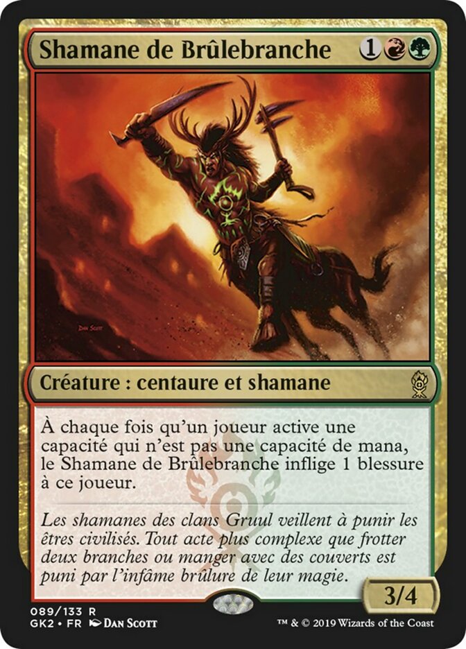 Shamane de Brûlebranche
