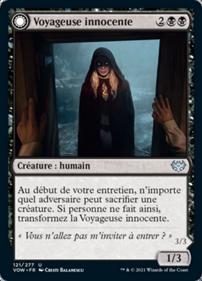 Voyageuse innocente