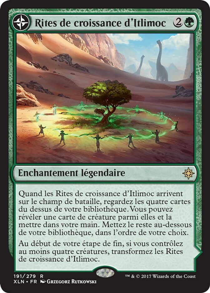 Rites de croissance d'Itlimoc