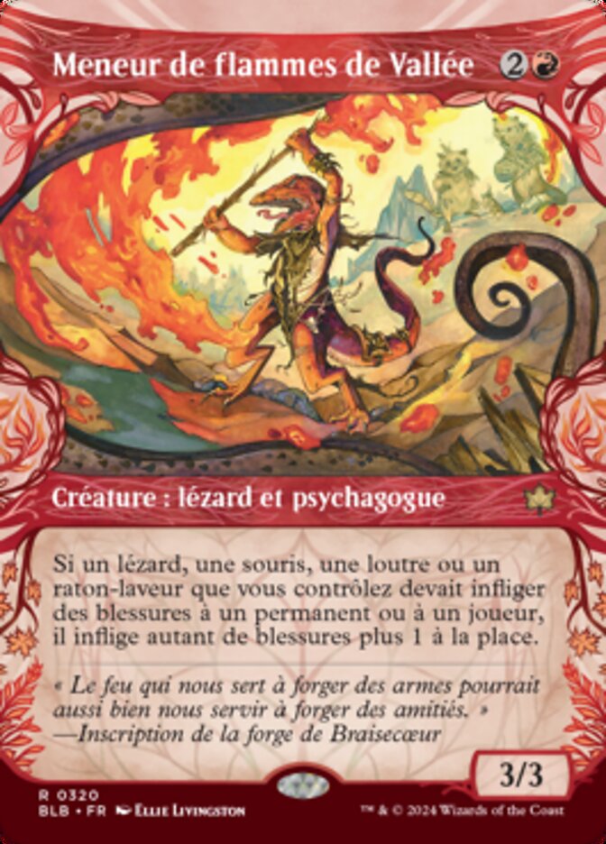 Meneur de flammes de Vallée