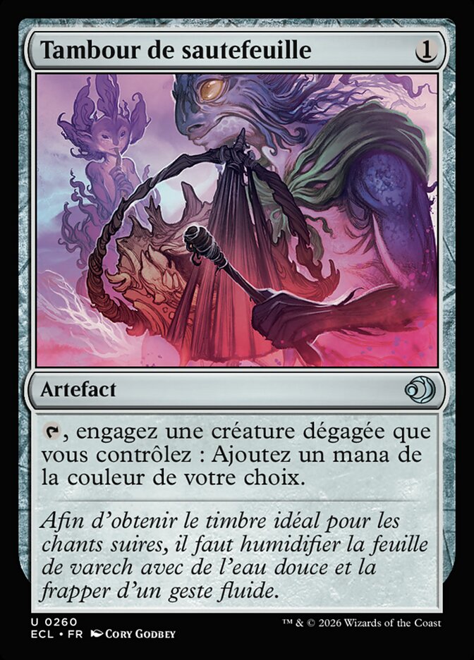 Tambour de sautefeuille