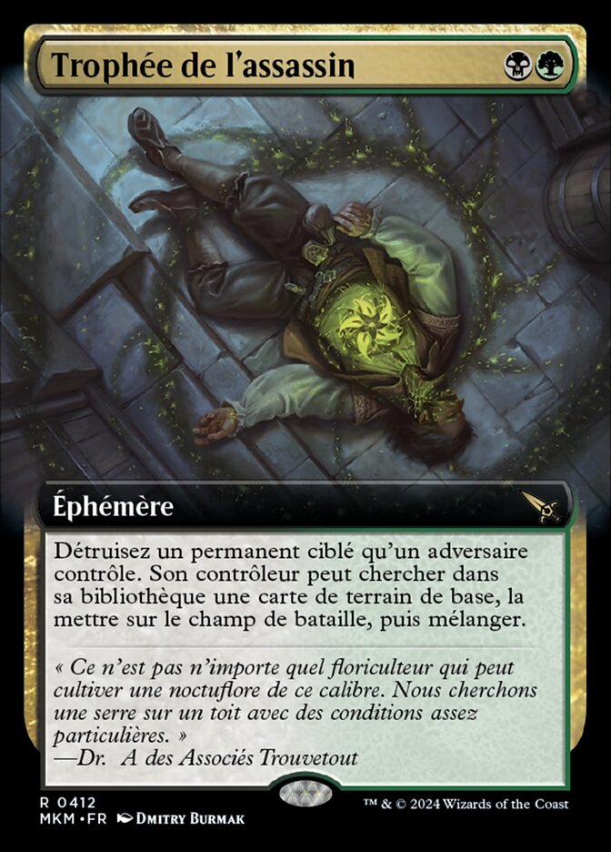 Trophée de l'assassin