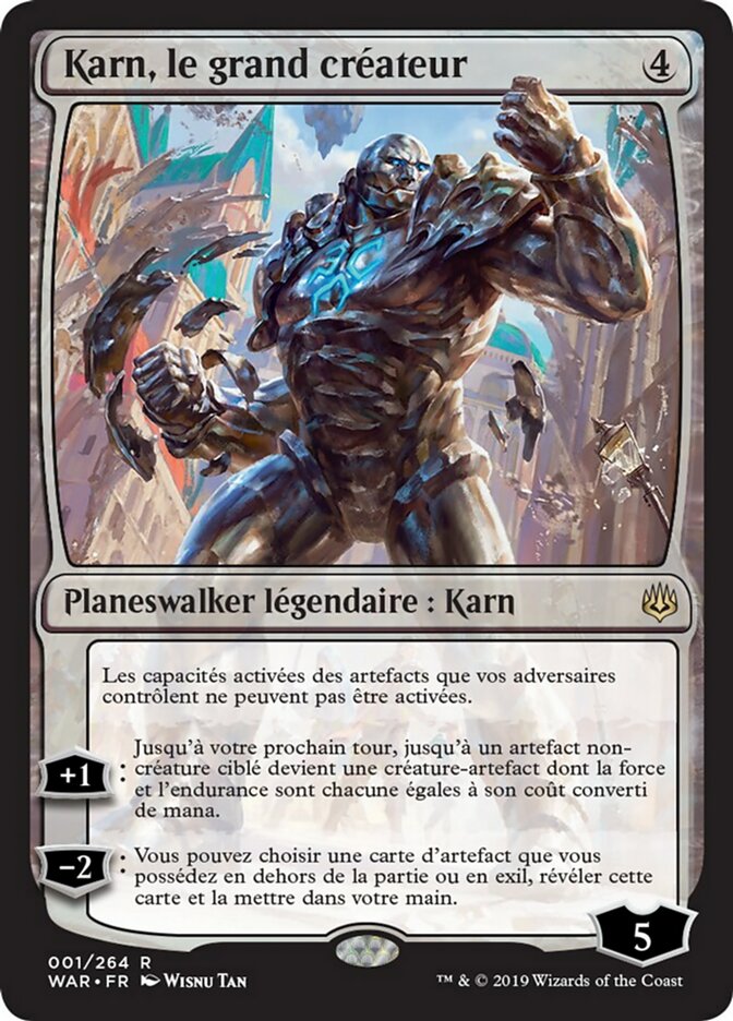 Karn, le grand créateur