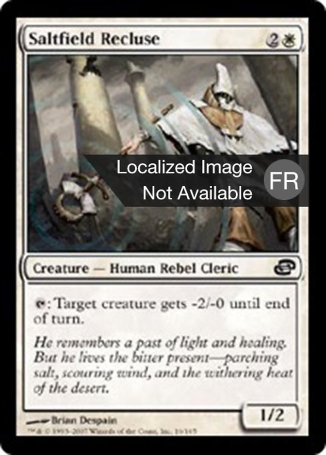 Reclus des Plaines salines