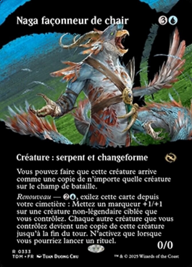 Naga façonneur de chair