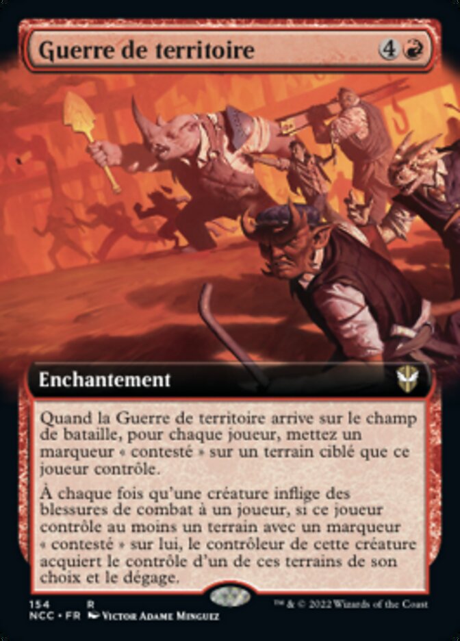 Guerre de territoire