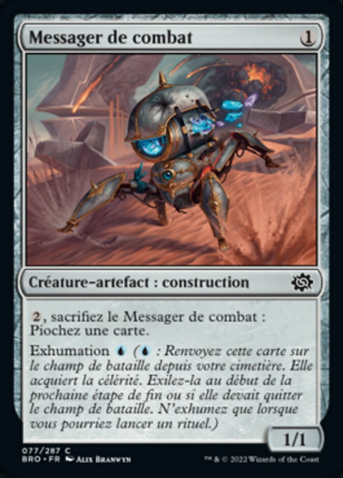 Messager de combat