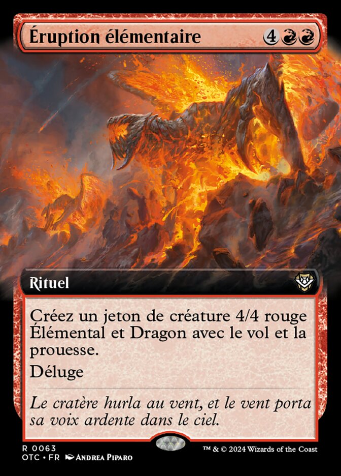 Éruption élémentaire