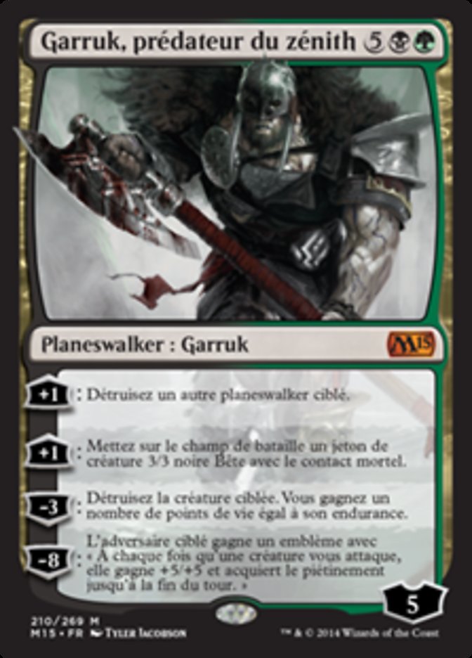 Garruk, prédateur du zénith