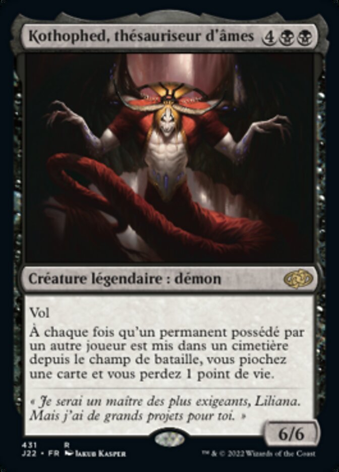 Kothophed, thésauriseur d'âmes