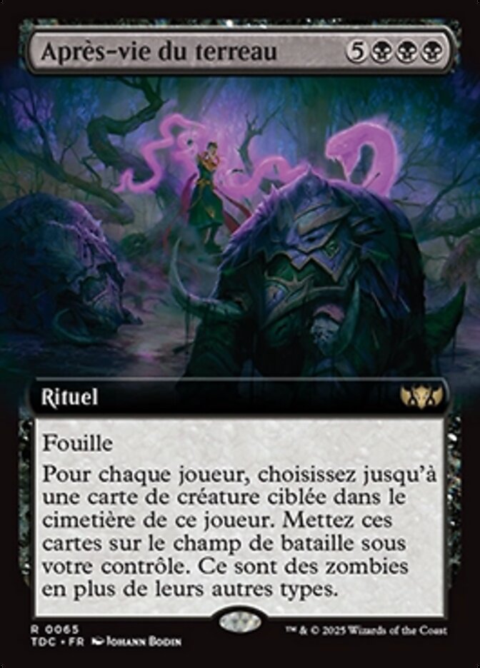 Après-vie du terreau