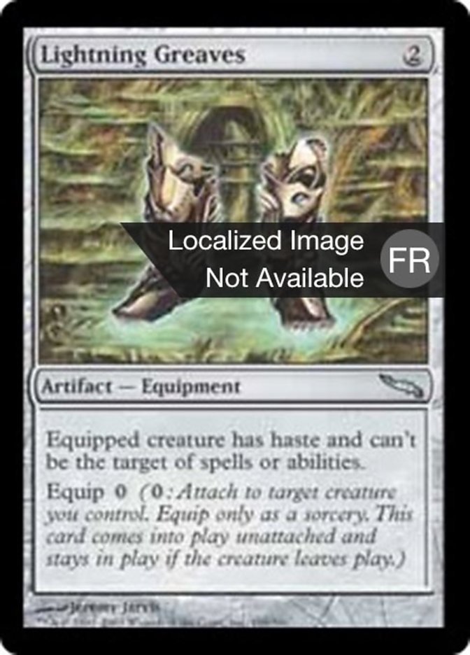 Jambières d'éclair