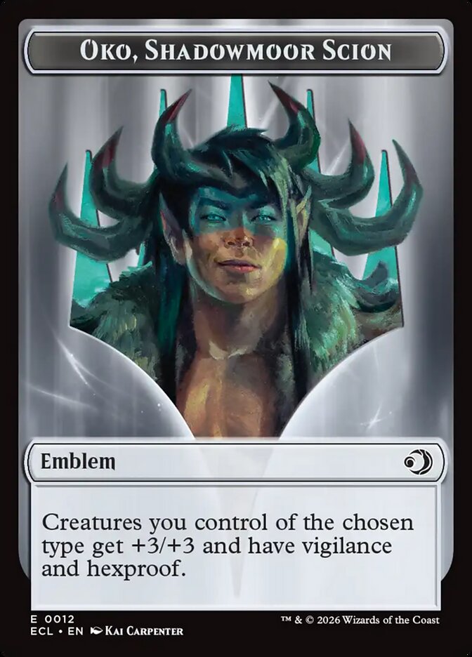 Oko, Shadowmoor Scion Emblem