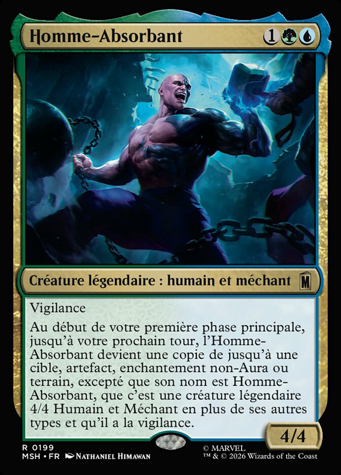 Homme-Absorbant
