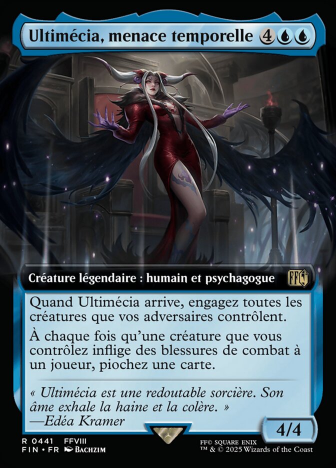 Ultimécia, menace temporelle