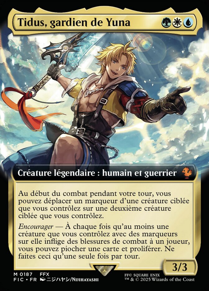 Tidus, gardien de Yuna
