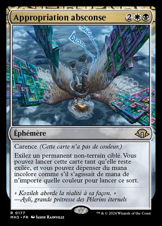 Appropriation absconse