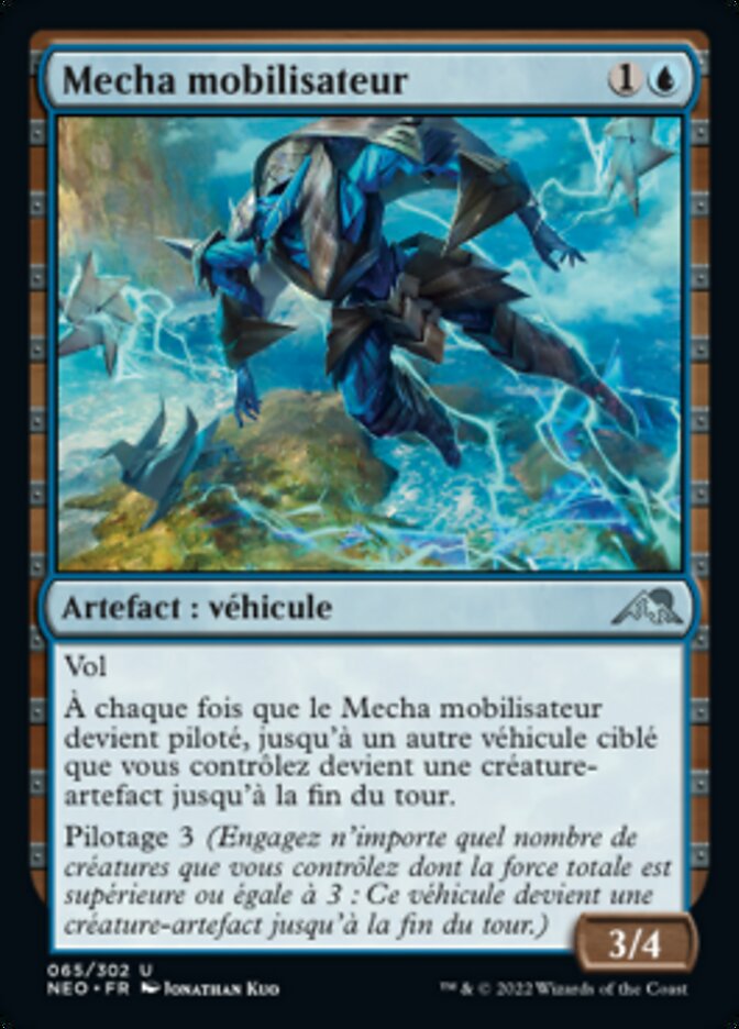 Mecha mobilisateur