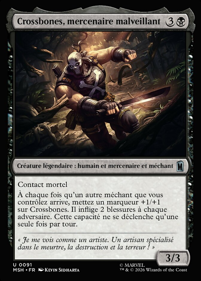 Crossbones, mercenaire malveillant
