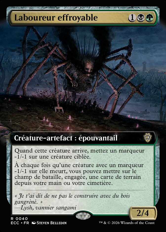 Laboureur effroyable