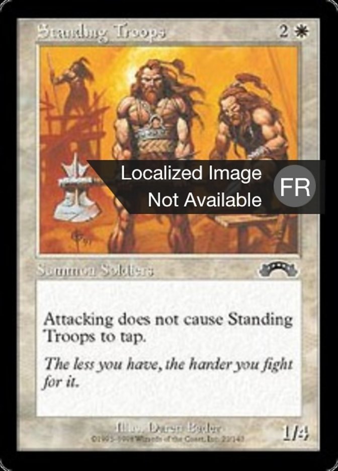 Troupes régulières