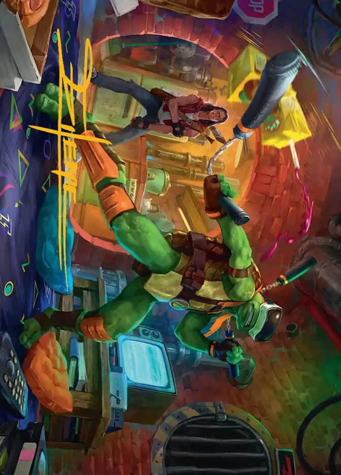 Michelangelo, Game Master // Michelangelo, Game Master