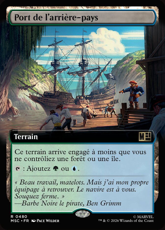Port de l'arrière-pays