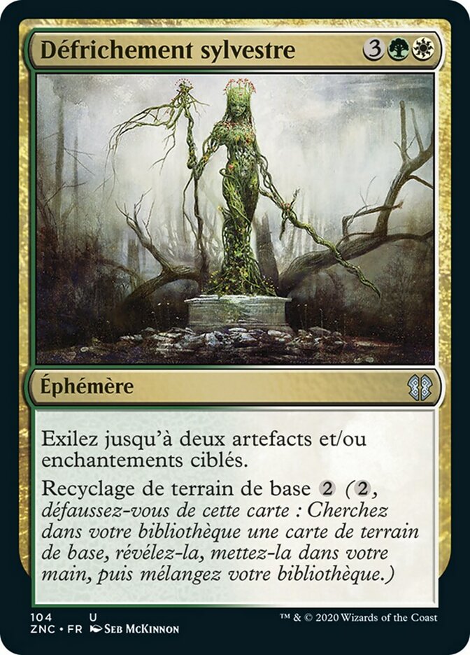 Défrichement sylvestre